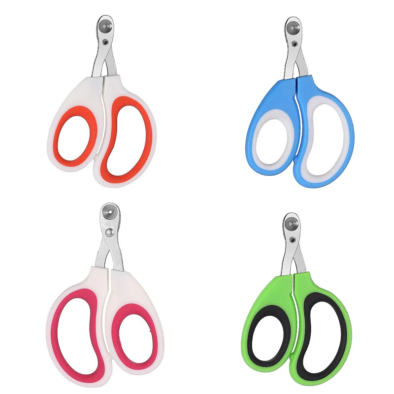 Pet Nail Grooming Clippers Trimmer Cat Nail Clippers Hole Avoid Over Cutting Pet Nail Clippers Professional Pet Paw Trimmer