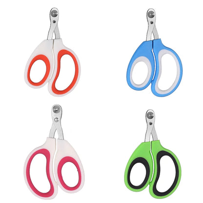 Pet Nail Grooming Clippers Trimmer Cat Nail Clippers Hole Avoid Over Cutting Pet Nail Clippers Professional Pet Paw Trimmer