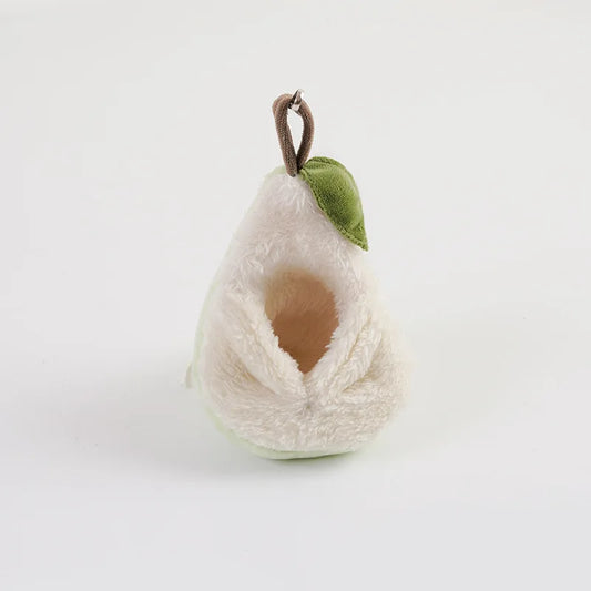 1pcs Small Warm Bed Winter Sugar Glider Hamster Plush Hammock  Parrot Cage Pendant Decoration Comfortable Pet Nest