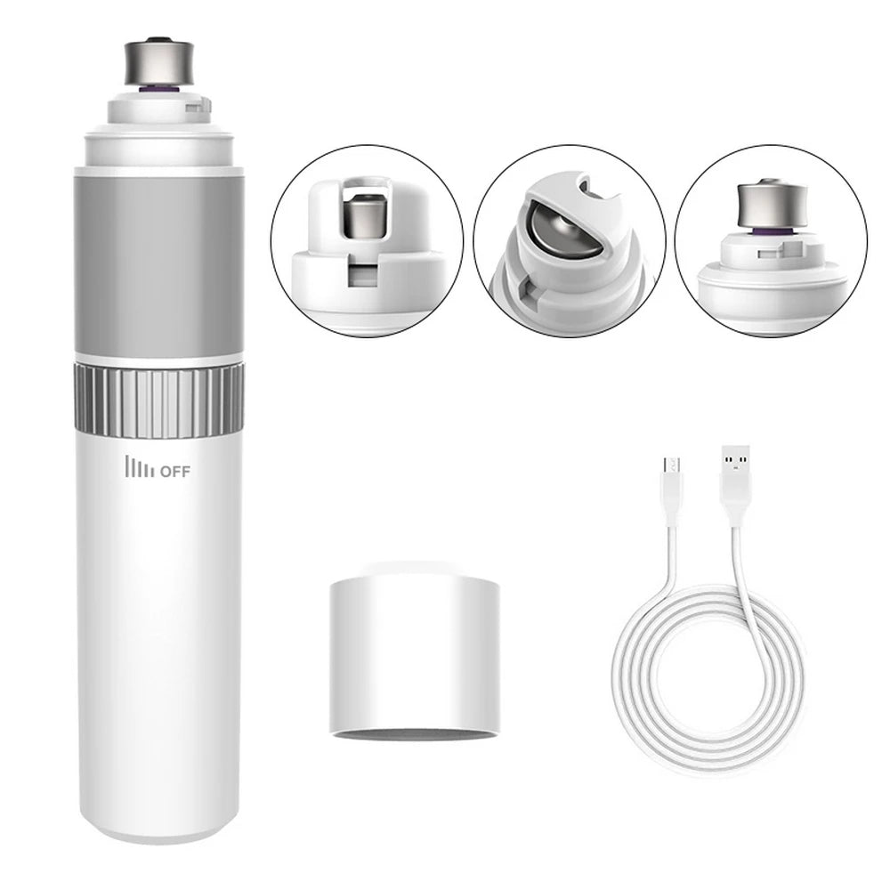 Electric Dog Nail Clippers for Dog Cat Nail Grinders USB Rechargeable Pet Cat Paws Quiet Nail Grooming Trimmer Pet Tools