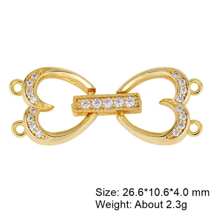 Juya Handmade Decorative Closure Fasteners Connector Clasp Hooks Accessories For DIY Beadwork Pearls Jewelry Making