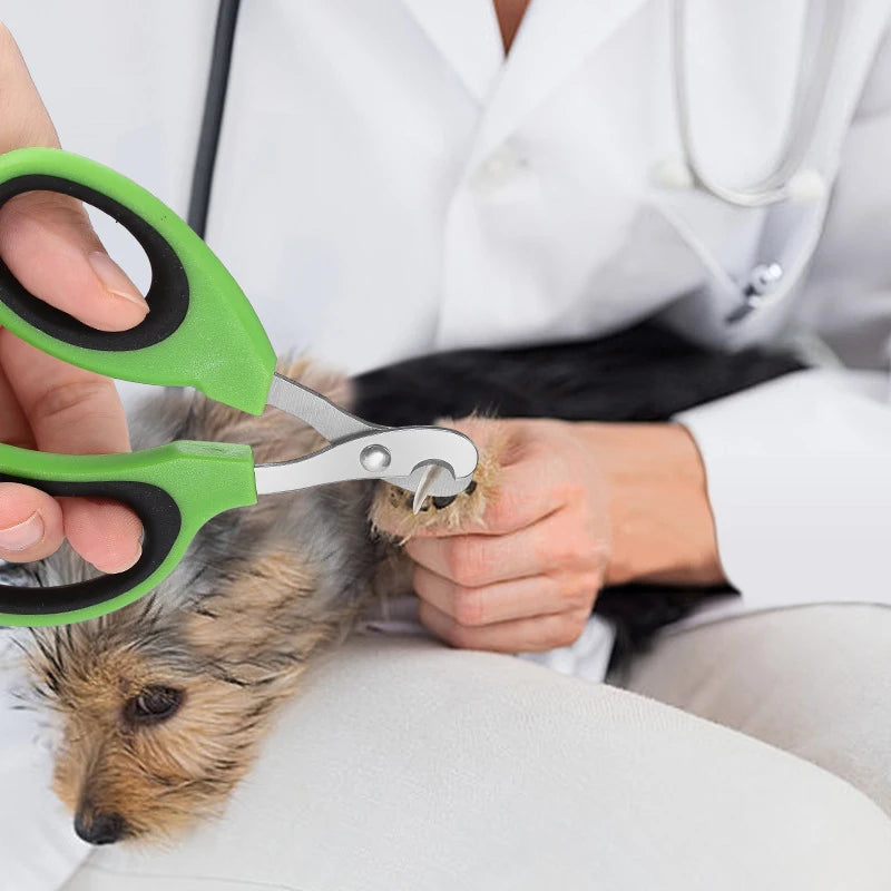 Pet Nail Grooming Clippers Trimmer Cat Nail Clippers Hole Avoid Over Cutting Pet Nail Clippers Professional Pet Paw Trimmer