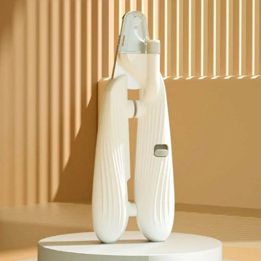 Pet Nail Clippers with Guard Pet Nail Trimmer Set with Light Silent Grinder for Dogs Cats Portable Clippers with for Small