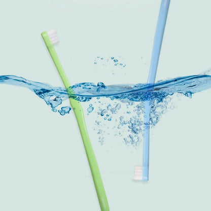 Dog Toothbrush Small Head Pet Toothbrush Dog Teeth Cleaning Soft Hair Teeth Brush for Cat Mouth Cleaning Oral Care Pet Products