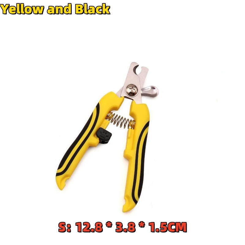 Dog Cat Nail Clippers Professional Stainless Steel Pet Nail Clipper with Safety Guard Cat Dog Claw Nail Scissors Pet Care Supply