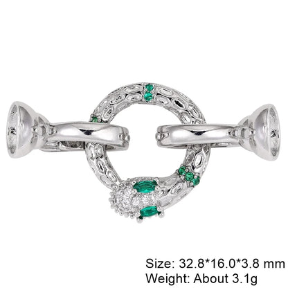 Juya Handmade Decorative Closure Fasteners Connector Clasp Hooks Accessories For DIY Beadwork Pearls Jewelry Making