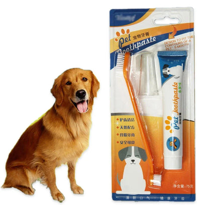 Toothbrush for Dog Toothpaste Finger Accessories Chiens Supplies Goods Cat Pet Dental Stone Silicone Brush Teeth Cleaning Animal