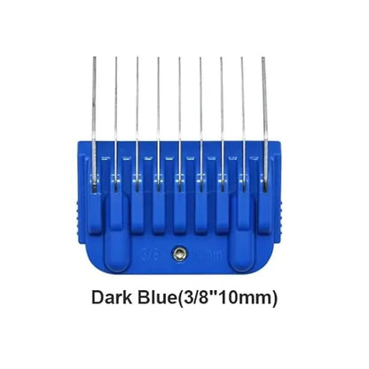 Pet 9 Color Stainless Steel Comb Set For Andis, Oster A5, Wahl KM Series Detachable Blade Animal Clippers (only size 10/15/30)