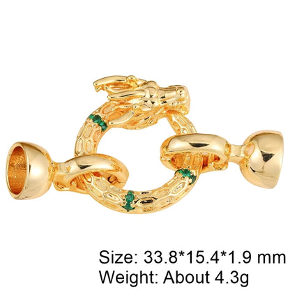 Juya Handmade Decorative Closure Fasteners Connector Clasp Hooks Accessories For DIY Beadwork Pearls Jewelry Making