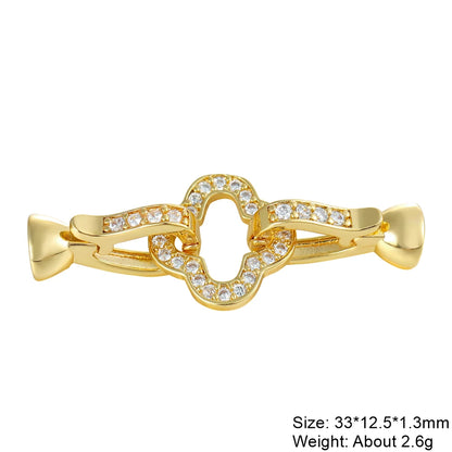 Juya Handmade Decorative Closure Fasteners Connector Clasp Hooks Accessories For DIY Beadwork Pearls Jewelry Making