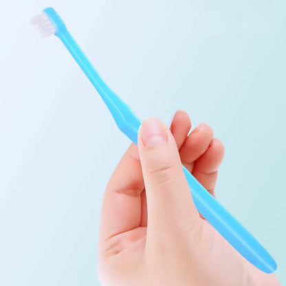 Dog Toothbrush Small Head Pet Toothbrush Dog Teeth Cleaning Soft Hair Teeth Brush for Cat Mouth Cleaning Oral Care Pet Products