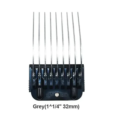 Pet 9 Color Stainless Steel Comb Set For Andis, Oster A5, Wahl KM Series Detachable Blade Animal Clippers (only size 10/15/30)