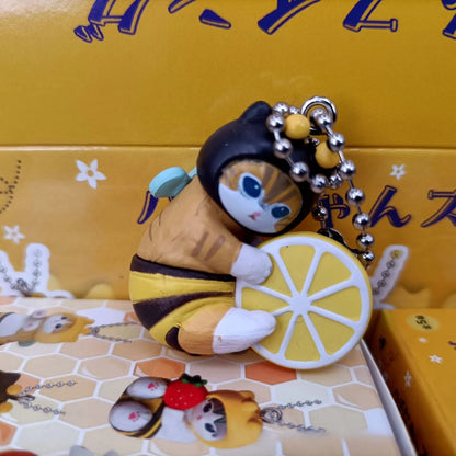 Shaped Mofusand Bee Blind Box Twisted Egg Bee Cat Anime Figure Ornament Cute Doll Handmade Model Decoration Toy Birthday Gift