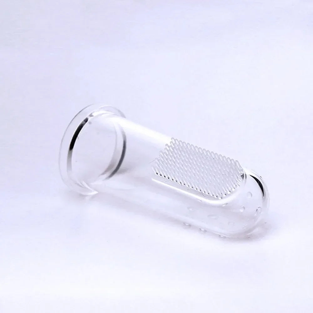 Dog Finger Toothbrush Dog Toothbrush Soft Finger Toothbrushes for Dogs Dental Care Pet Puppy Cat Tooth Brushing Tools Washable