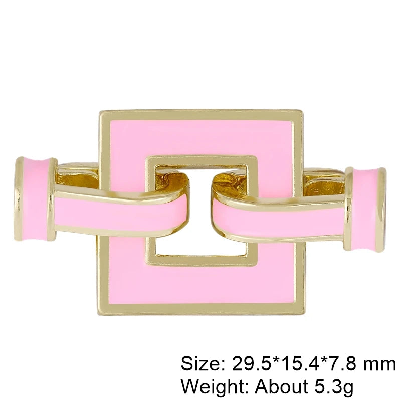 Juya Handmade Decorative Closure Fasteners Connector Clasp Hooks Accessories For DIY Beadwork Pearls Jewelry Making