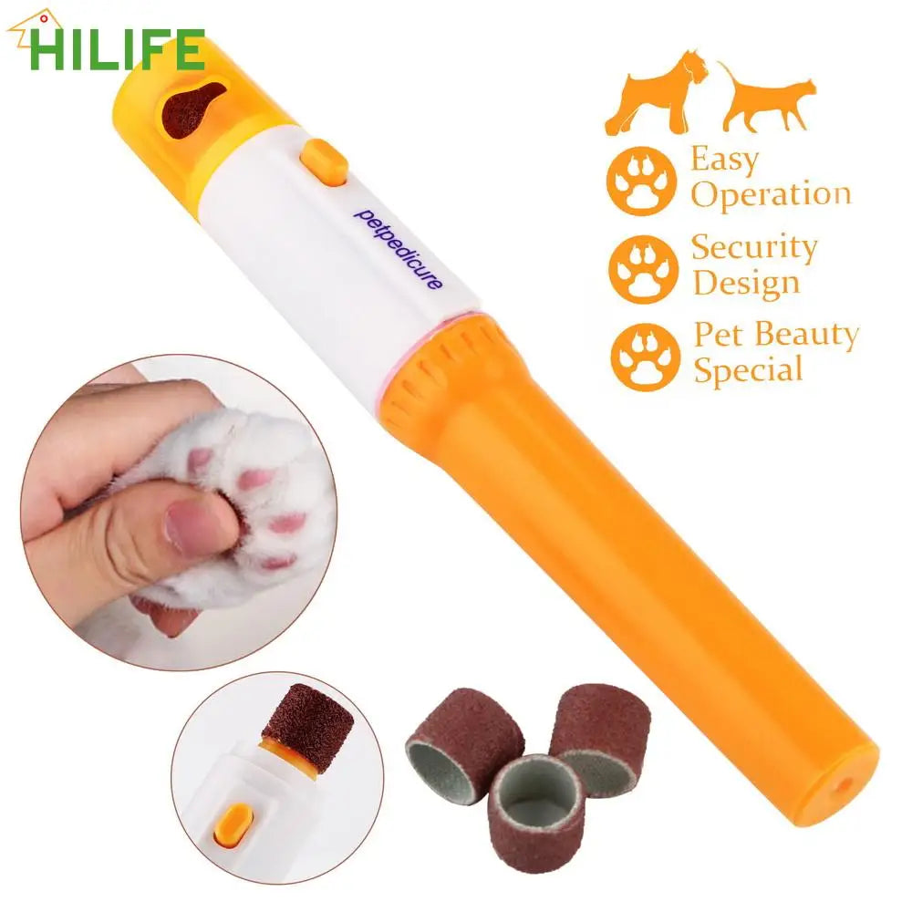 Dog Supplies Dog Nail Clippers Pet Products Electric Pet Nail Grinder Professional Cat Claw Scissors Nail Trimmer