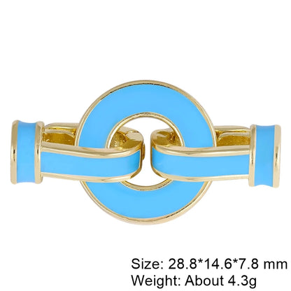 Juya Handmade Decorative Closure Fasteners Connector Clasp Hooks Accessories For DIY Beadwork Pearls Jewelry Making