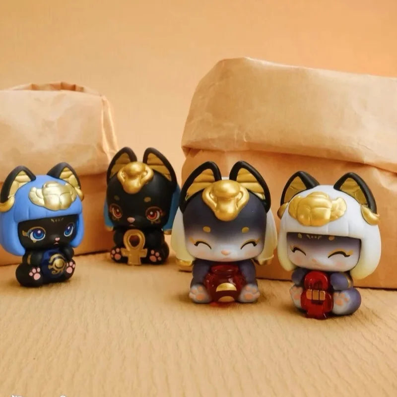 Original Aaru Garden Sweet Egyptian Bean Cute Grain God Blind Bag Box Handmade Room Ornament Decoration