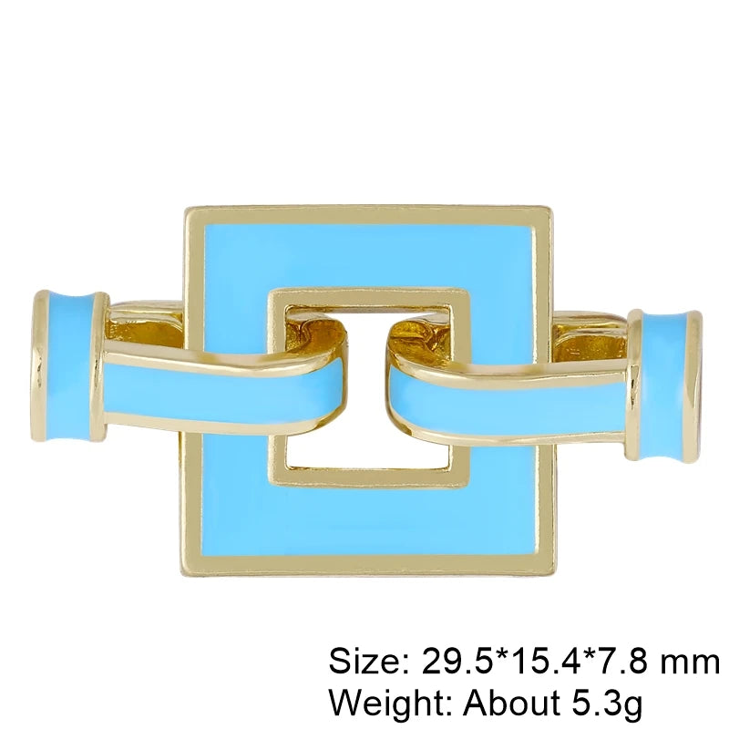 Juya Handmade Decorative Closure Fasteners Connector Clasp Hooks Accessories For DIY Beadwork Pearls Jewelry Making