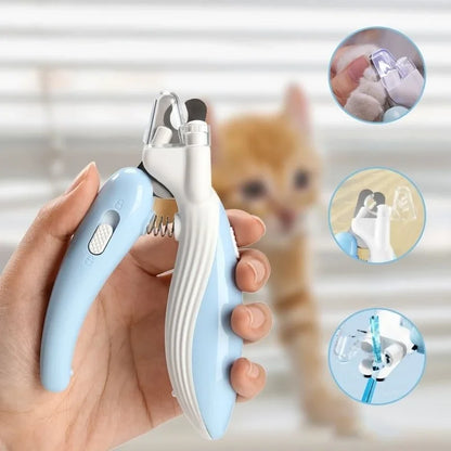 XiaomiYoupin Pet Nail Clippers with Led Light Pet Claw Grooming Scissors for Dogs Cats Small Animals Paw Nail Trimmer Pet Supply